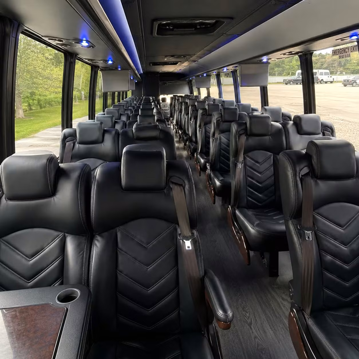 30 passenger minibus inside