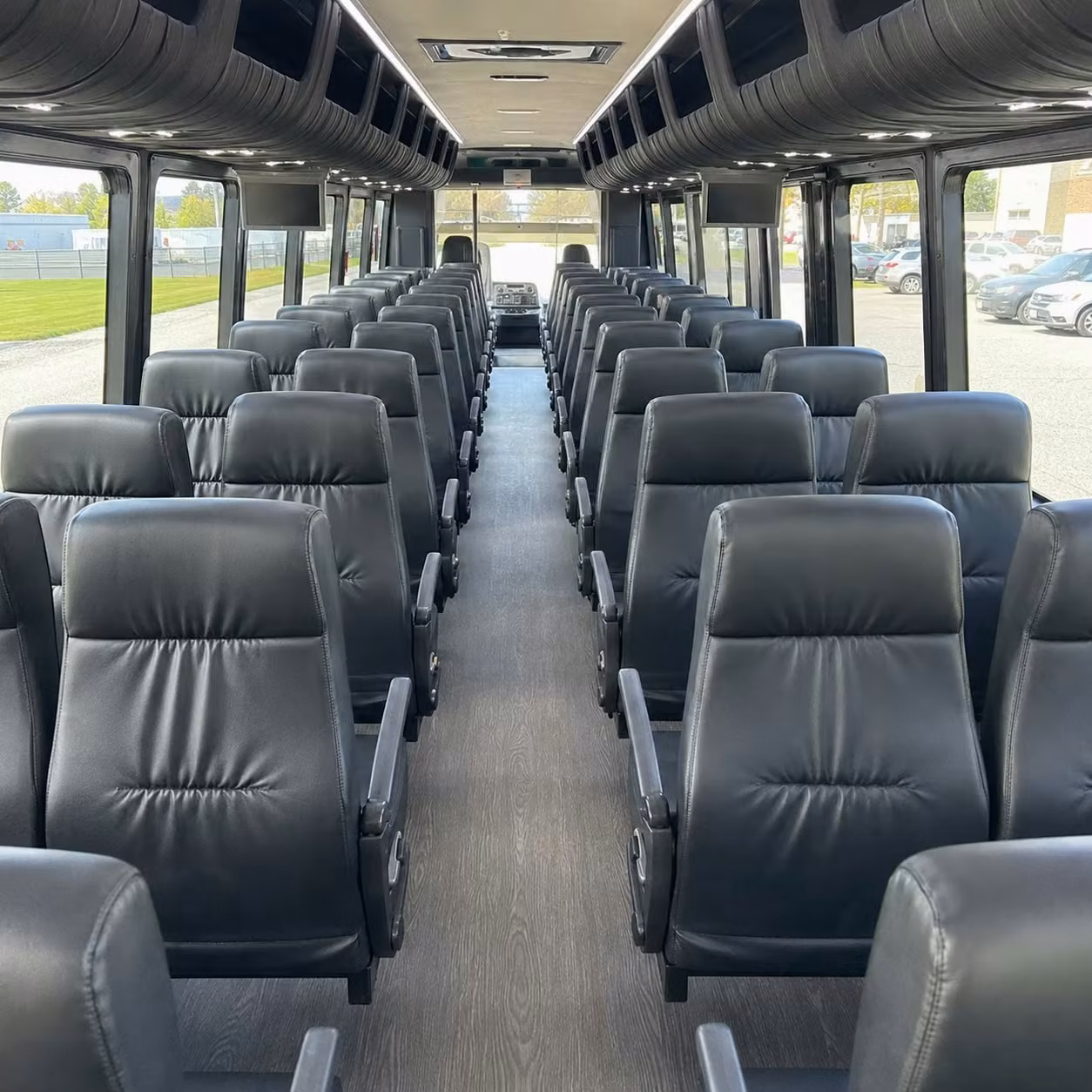 30 passenger minibus interior