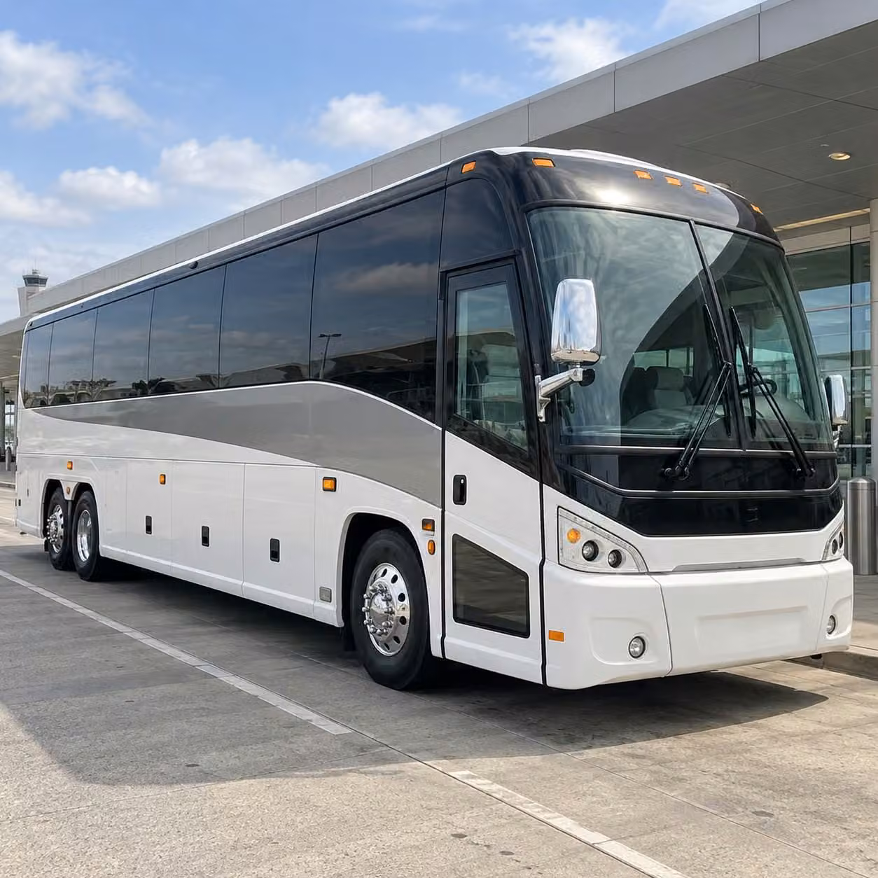 56 passenger charter bus